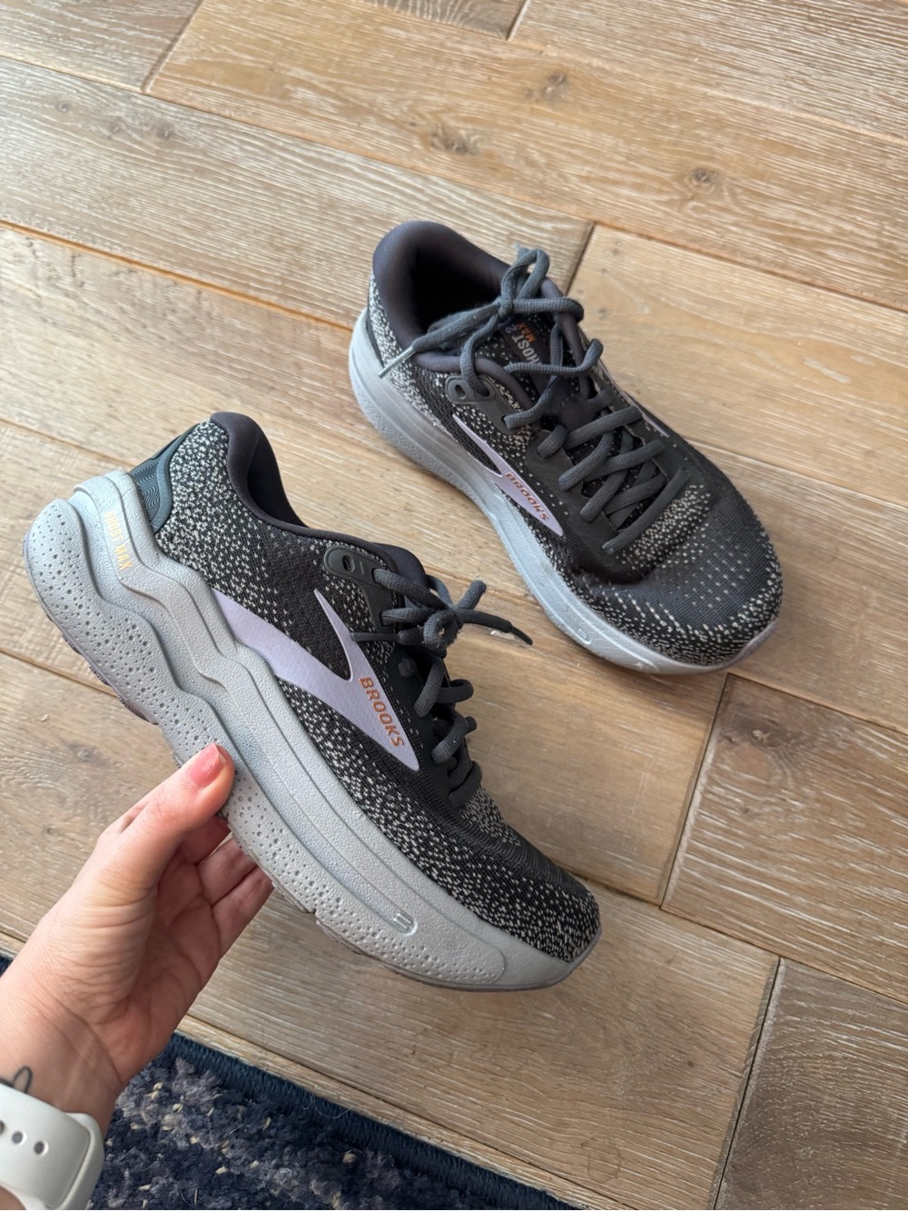 Brooks Women’s Athletic Black Gray Sneakers